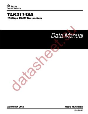 TLK3114SAGNT datasheet  